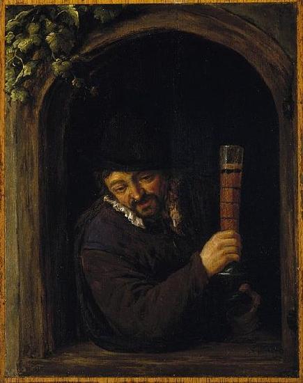 Adriaen van ostade Peasant at a Window France oil painting art